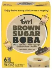 Twrl Milk Tea, Brown Sugar Boba, 1.76 Oz X 6 Count (Case Of 6)