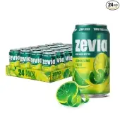 Zevia, Soda Lemon Lime Twist, Case Of 4 X 72 Oz