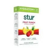 Stur, Hydration + Electrolytes + Antioxidants Drink Mix, Fruit Punch, 8 Sticks, 0.14 Oz (4 G) Each