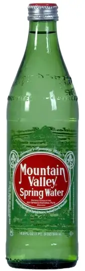 Mountain Valley Spring Water, Half Liter, 6 Count