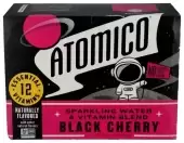 Atomico Sparkling Water. 12 Essential Vitamins From Our Proprietary Organic Blend. Naturally Flavore