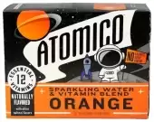 Atomico Sparkling Water. 12 Essential Vitamins From Our Proprietary Organic Blend. Naturally Flavore