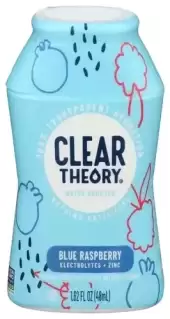 Clear Theory, Water Boost Blue Raspberry, 1.62 Oz (Case Of 12)