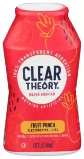 Clear Theory, Water Boost Fruit Punch, 1.62 Oz (Case Of 12)
