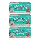 Waterloo Sparkling Water Guava Berry 8 Cans (12 Fl Oz Each)