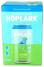 Hoplark Hoptea, Hope Tea Sparkler Water With Citra Hops, 12 Oz X6 (Case Of 4)