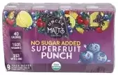 Uncle Matts, Superfruit Punch Juice, 6.75 Oz X 8 (Case Of 4)