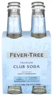 Fever Tree, Treecoc Ktail Mixer Premium Club Soda, 27.2 Oz(Case Of 6)