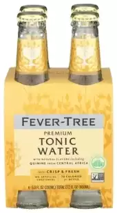 Fever Tree, Treecoc Ktail Mixer Tonic Water Pk Premium Indian, Case Of 6 X 27.2 Oz