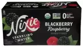 Nixie Organic Sparkling Water Blackberry Raspberry 8 Cans