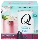 Q Tonic, Mixer Ginger Beer Lte 4Pk, 30 Oz(Case Of 6)