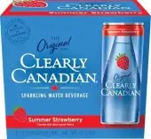 Clearly Canadian Summer Strawberry 6Pk Cans