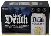 Liquid Death Still Mountain Water 6 Cans (12 Fl Oz Each)