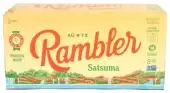 Rambler Sparkling Water Satsuma 8 Cans