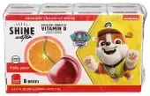 Shinewater Fruity Punch Kids Drink Box -  (6.75 Fl Oz Each) - Naturally Flavored Water With Vitamin 
