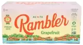 Rambler, Grapefruit Sparkling Water, 96 Oz(Case Of 3)