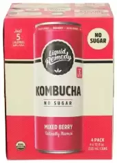 Remedy Kombucha Organic Mixed Berry Cans