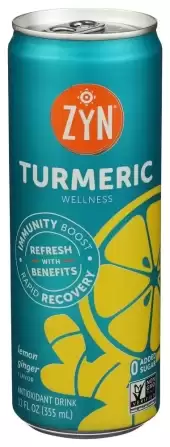 Turmeric Wellness Water Funct Lemon Ginger