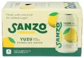 Sanzo, Yuzu Sparkling Water, 72 Oz(Case Of 4)