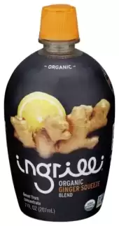 Ingrilli Organic Ginger Squeeze Blend 7 Fl Oz Bottle