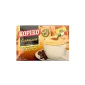 Kopiko Cappucinno Instant Coffee With Choco Ganule 250G 8.8 Oz 10 Sachet