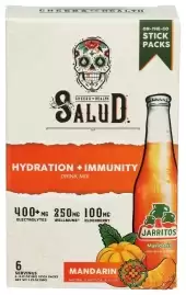 Salud Hydration + Immunity Jarritos Mandarin Orange Electrolyte Drink Mix - 6Pk/0.21Oz Sticks