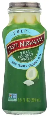 Taste Nirvana Real Coconut Water With Pulp 9.5 Fl Oz
