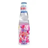 Kimura Carbonated Ramune Lychee Flavor Soft Drink 6.76 Fl Oz