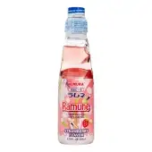 Kimura, Bev Ramune Strawberry, 6.76 Oz(Case Of 18)