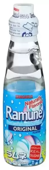Sangaria, Ramune Carbonated Soft Drink, 6.76 Oz X 6 Count (Case Of 3)