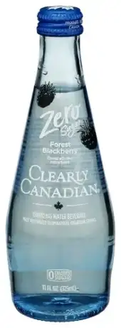Clearly Canadian Zero Sugar Forest Blackberry Sparkling Mineral Water