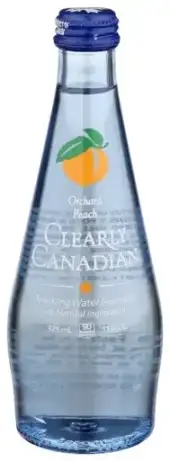 Clearly Canadian, Water Sprklng Ochrd Peach, 11 Oz