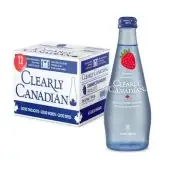 Clearly, Canadian Summer Strawberry Water, 11 Oz