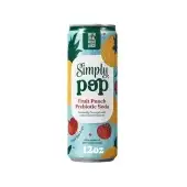 Simply Pop Fruit Punch Prebiotic Soda