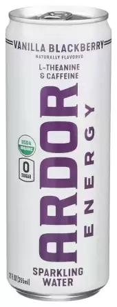 Ardor Organic, Vanilla Blackberry Sparkling Water, 12 Oz(Case Of 12)
