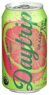 Daytrip Organic Prebiotic Soda Grapefruit Lime 12 Fl Oz
