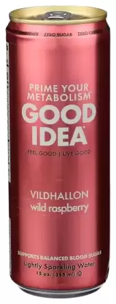 Good Idea, Sparkling Water Wild Raspberry, 12 Oz (Case Of 12)