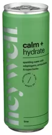 Heywell Sparkling Water Calm & Hydrate Lime 12 Fl Oz