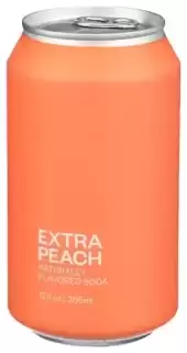 Khch00392800 12 Fl Oz Extra Peach Soda