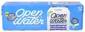 Open Water | Still Canned Water With Electrolytes In 12-Oz Aluminum Cans (1 Case 12 Cans - Still) | 