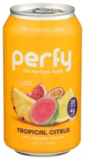 Perfy, Tropical Drink Citrus, 12 Oz (Case Of 12)