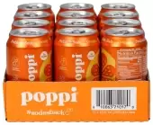 Poppi, Prebiotic Soda Orange, 12 Oz(Case Of 12)