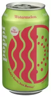 Poppi, Prebiotic Soda Watermelon, 12 Oz(Case Of 12)