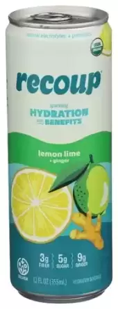 Recoup Sparkling Prebiotic (Lemon Lime + Ginger)
