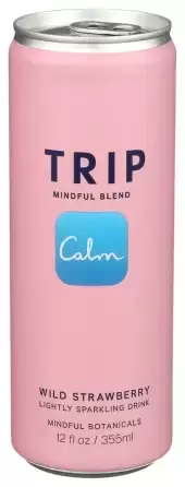 Trip Wild Strawberry Lightly Sparkling Drink 12 Fl Oz