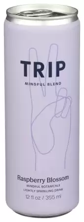 Trip, Mindful Blends Raspberry Orange Blossom, 12 Oz