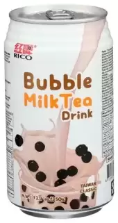 Rico, Original Bubble Milk Tea, 12.3 Oz(Case Of 12)