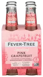 Fever Tree, Soda Sprklng Pink Grpfrt, Case Of 6 X 27.2 Oz