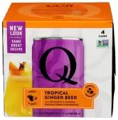 Q Mixers Ginger Beer Tropical 7.5 Fl Oz Each / 