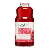 L & A Juice Cranberry Delight 32 Fl Oz